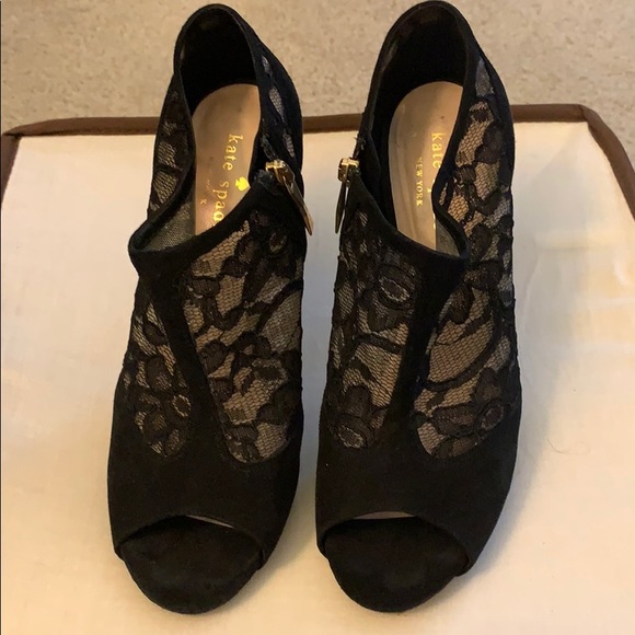 Very cute Kate Spade open toe booties - Picture 2 of 3